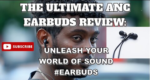 The Ultimate ANC Earbuds Review: Unleash Your World of Sound #earbuds #world #youtube #youtubeshorts