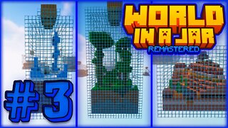 Minecraft World In a Jar Remasterizado #3: Jarro da jungle, neve e bioma de mesa!