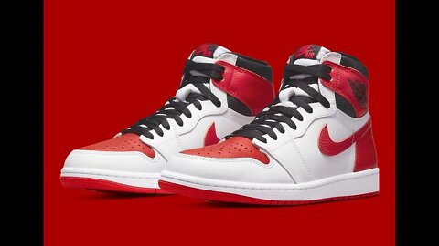 Air Jordan 1 OG Heritage Red Black White Quick Kick Podcast