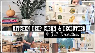 Making The House a Home//Kitchen Deep Clean & Decluttering//Using What You've Got