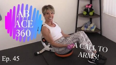 AB ACE 360 WORKOUT | Focus on Toning the ARMS | Get Fit With Judy