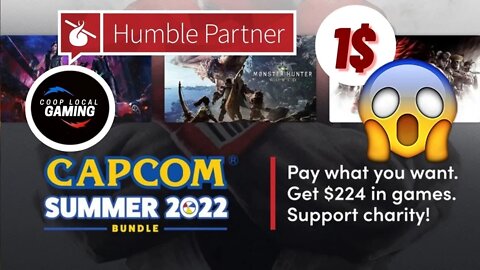 Capcom Summer 2022 Bundle (Humble Bundle Only 1$)