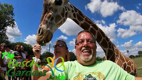 Busch Gardens Junkie on the Serengeti Tour and Cirque X-Scream, Oct 2021