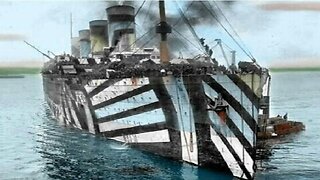 The Titanic's sister ship goes to war. #titanic #whitestarline #rms #olympic