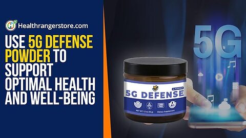 USE 5G DEFENSE POWDER TO SUPPORT OPTIMAL HEALTH AND WELL-BEING