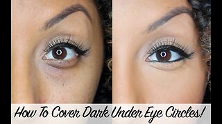 How To Cover Dark Under Eye Circles! | BiancaReneeToday