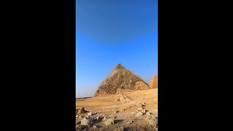 I DESTROYED A PYRAMID #giza #history #egypt