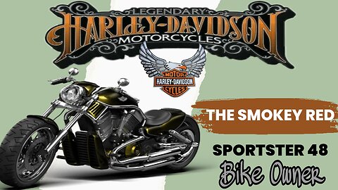 Riding in Style | The Harley-Davidson Sportster 48 in Smokey Red