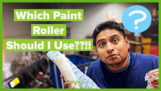 Which Paint Roller to Use??!!! | Best Paint Roller For Beginners|