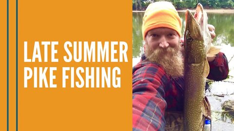 Pike Fishing The Grand River Michigan / Michigan River Fishing / Chasing Salmon / Pink Mepps Spinner
