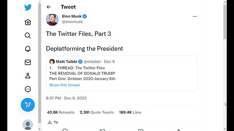 The Twitter Files Part 3 DEC 9th