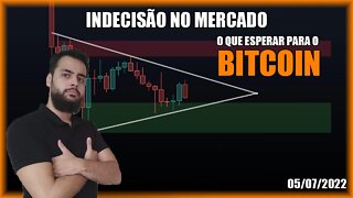 Bitcoin Parado?! CUIDADO COM ISSO! Volatilidade À Caminho! Análise BTC 05/07/2022