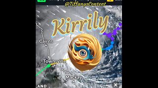 TROPICAL CYCLONE 2 Kirrily is near Queensland Australia #HURRICANE #WIND #TROPICALSTORM #RAIN