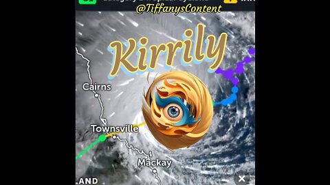 TROPICAL CYCLONE 2 Kirrily is near Queensland Australia #HURRICANE #WIND #TROPICALSTORM #RAIN