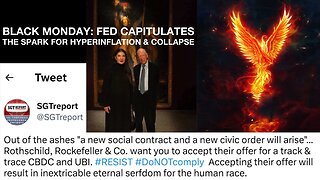 BLACK MONDAY: FED CAPITULATES - THE SPARK FOR HYPERINFLATION & COLLAPSE SGTreport
