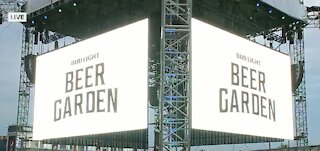 Beer Garden opening before Raiders game