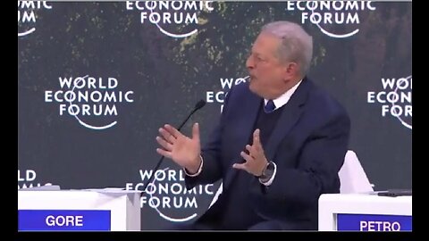 DAVOS: Al Gore Tries to Shame Us Into Allowing a Billions of Foreigners in