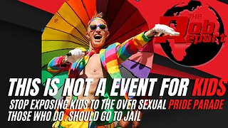 stop bringing your kids to the over sexual pride parade those who do should go to jail