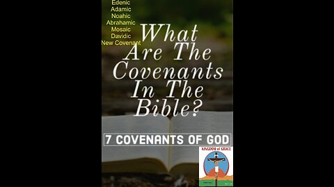 7 Bible Covenants + Sanhedrin Noahide Laws