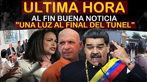 🔴SUCEDIO HOY! URGENTE HACE UNAS HORAS! UNA LUZ AL FINAL DEL TUNEL - NOTICIAS VENEZUELA HOY