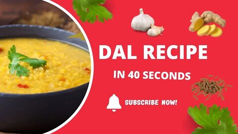 Red Lentil Dhal Recipe