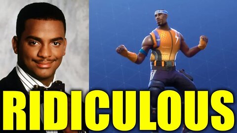 Carlton Is Suing Fortnite For "Stealing" His Dance