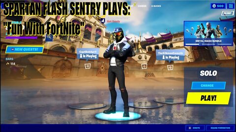 Spartan Flash Sentry - Easter Fortnite Fun