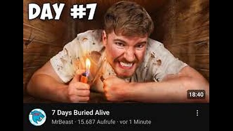 I Spent 7 Days Buried Alive|| more: https://rb.gy/5p9uxt