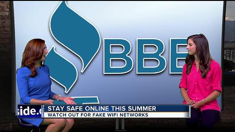 BBB: Stay safe online this summer, watch out for fake WiFi networks