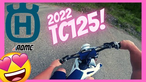 2022 Husqvarna TC125 | First Break In Ride | (Brand New Dirt Bike) (4K)