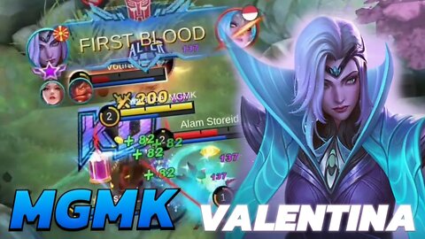 100% Broken + 3 Builds MLBB New Hero Valentina - New Mage Valentina Gameplay by MGMK - MLBB