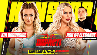 Ash by Elegance vs. Xia Brookside: TNA Matchup Recap! #shorts