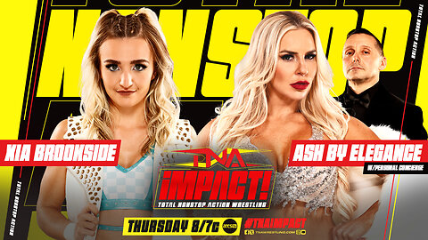 Ash by Elegance vs. Xia Brookside: TNA Matchup Recap! #shorts