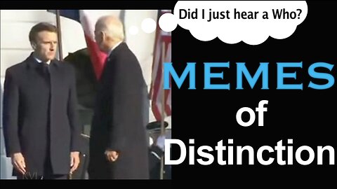 Biden, TWITTER, Kanye and friends join Memes of Distinction