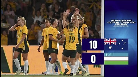 Australia defeats Uzbekistan 10-0 and qualified to Paris 2024