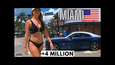 🇺🇸 Billionaire`s Coast Miami Florida USA 4K