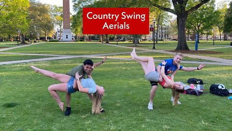 Country Swing Dance Aerials