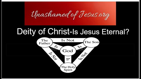 Deity of Christ- Is Jesus Eternal?
