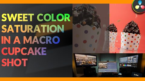 Macro Cupcake Color Correcting