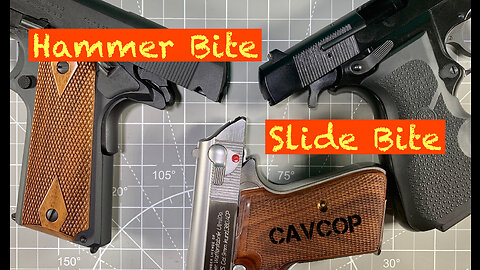 HAMMER BITE AND SLIDE BITE WITH PISTOLS