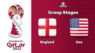 World Cup Qatar 2022 - England x Usa