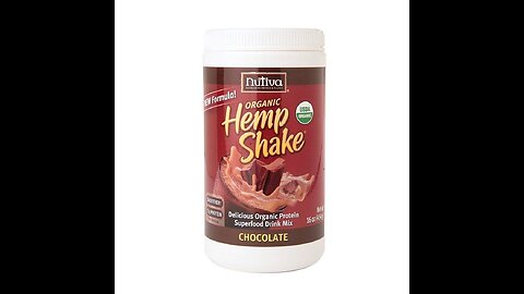 Nutiva Hemp Shake - Chocolate - 16 OZ