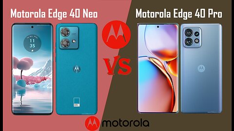 Motorola Edge 40 neo vs Motorola Edge 40 Pro | Comparison | @technoideas360 ​