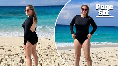 Amy Schumer shows off weight loss after liposuction: 'I feel good'