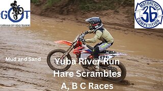 Warning Novice on the Track:Yuba River Run Hare Scrambles