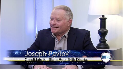 Candidate for State Representative - 64th District, Joseph Pavlov