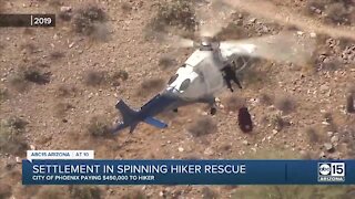 Settlement reached in Phoenix spinning hiker rescue