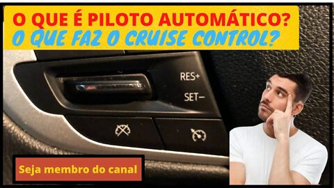 Diferenças: piloto automático e cruise control. Funcionamento Onix, Tracker e Cruze!