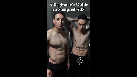 A BEGINNER'S guide to SCULPTED ABS! #shorts #short #abs #sixpack