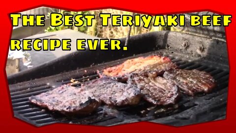 What's cooking with the Bear? The Best Teriyaki beef recipe ever.